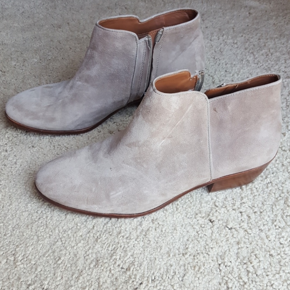 Sam Edelman Petty Chelsea suede booty 10W